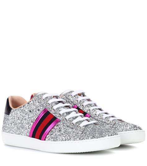 gucci aces sparkle|gucci ace tennis shoes.